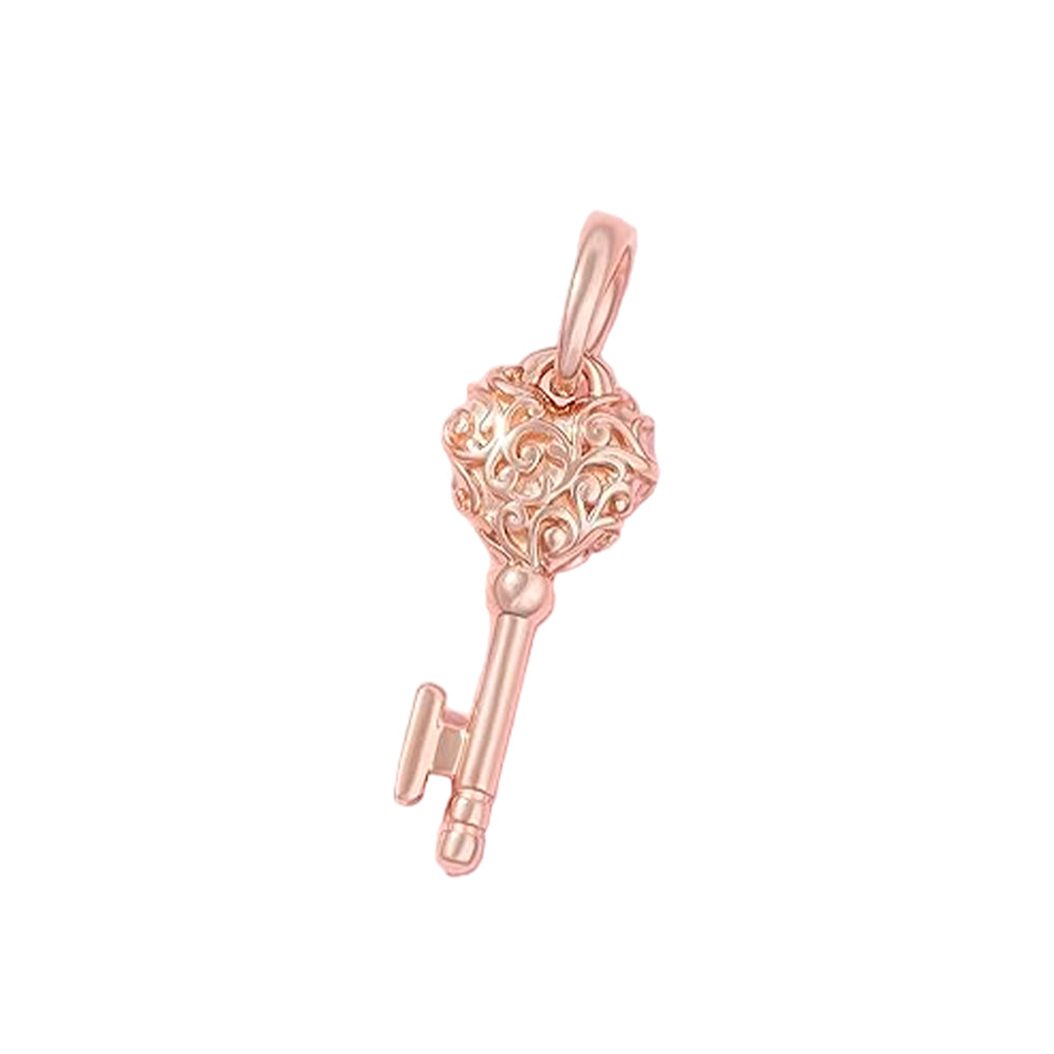Charm Pandora Original para Mujer Bead Rose Gold key 387725 Oro rosa 3