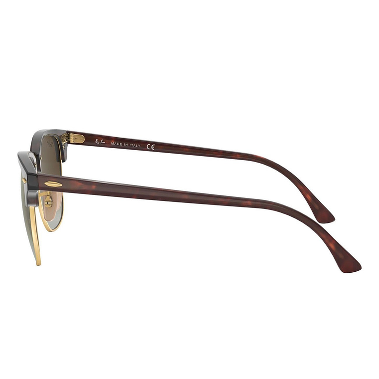 Lentes de Sol Ray Ban Clubmaster RB3016 990/9J Color Verde Talla 51mm 2