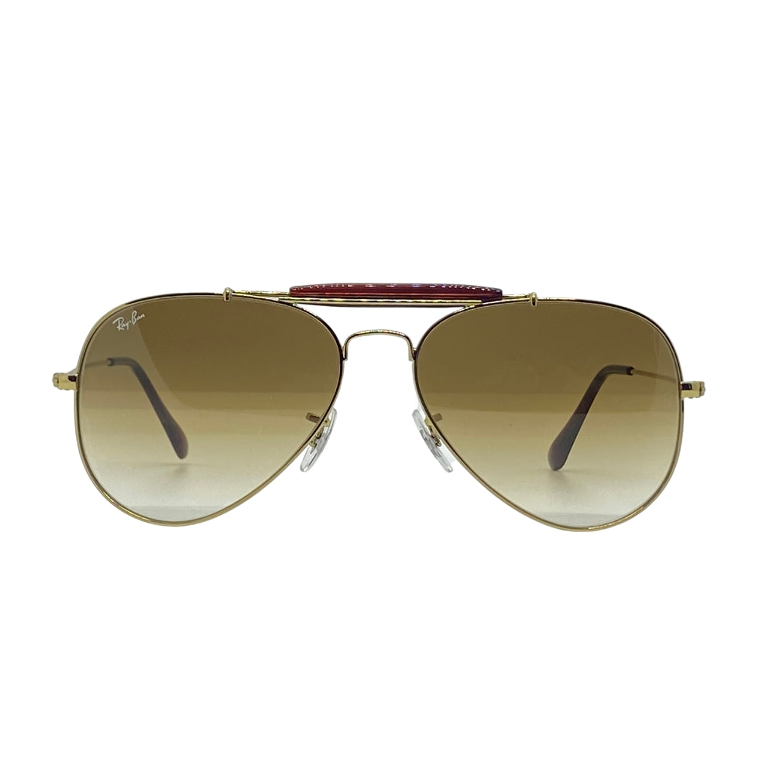 Lentes de Sol Ray Ban Outdoorsman Rainbow II RB3407 001/51 Color Dorado Talla Única 3