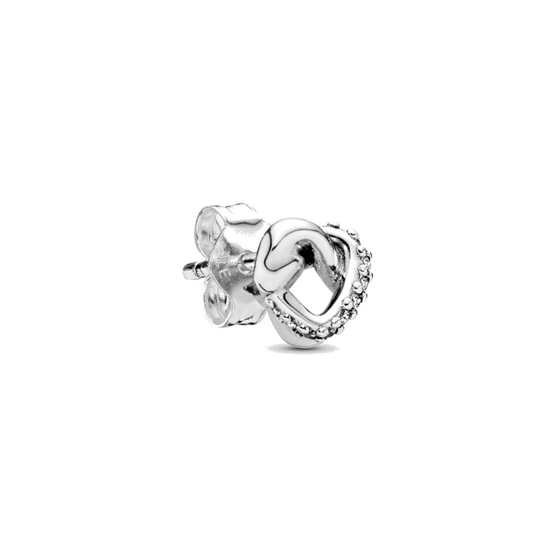 Aretes Pendientes Pandora Corazones Anudados 298019CZ Plata 925 3