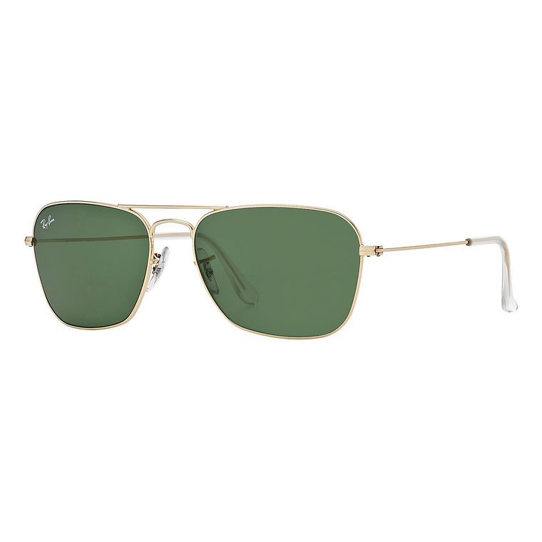 Lentes de Sol Ray Ban Caravan RB3136 001 Color Dorado Talla 58mm 1