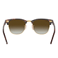 Lentes de Sol Ray Ban Clubmaster RB3016 990/9J Color Marron Tortuga Talla 51mm - Miniatura 4