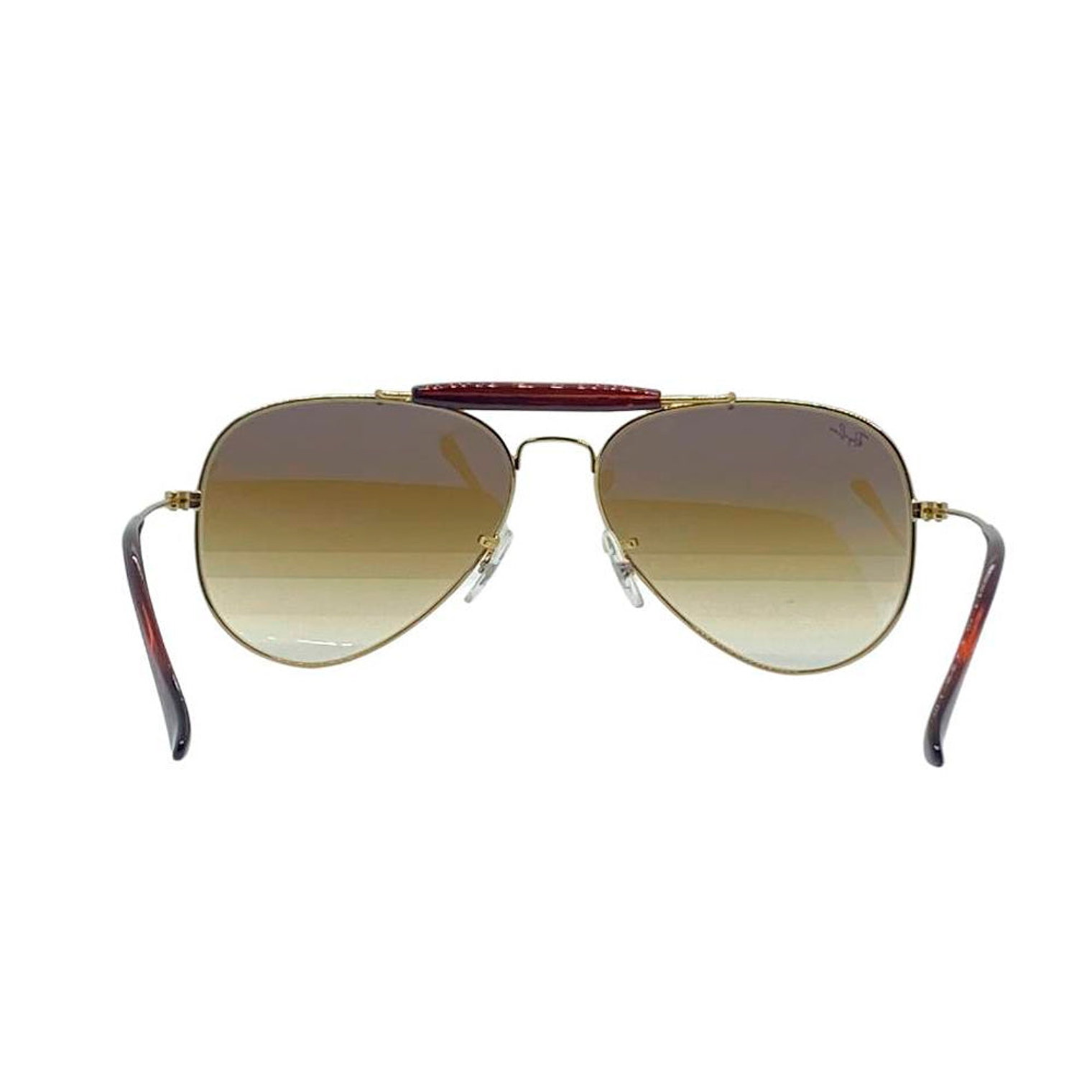 Lentes de Sol Ray Ban Outdoorsman Rainbow II RB3407 001/51 Color Dorado Talla Única 4
