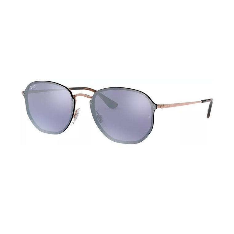 Lentes de Sol Ray Ban Blaze Hexagonal RB3579N 9035/1U Color Morado Talla 58mm 1