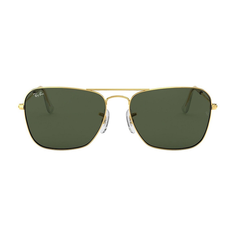Lentes de Sol Ray Ban Caravan RB3136 001 Color Dorado Talla 58mm 3