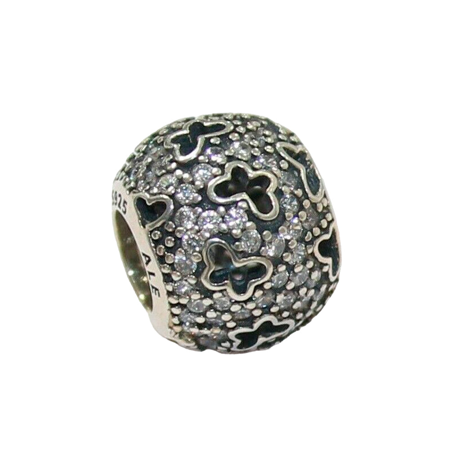 Charm Dije Pandora Original para Mujer 791482CZ Mariposas Revoloteando Plata s925 3