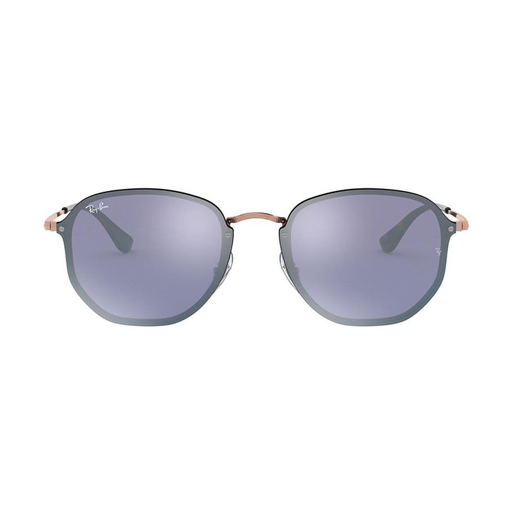 Lentes de Sol Ray Ban Blaze Hexagonal RB3579N 9035/1U Color Morado Talla 58mm 3