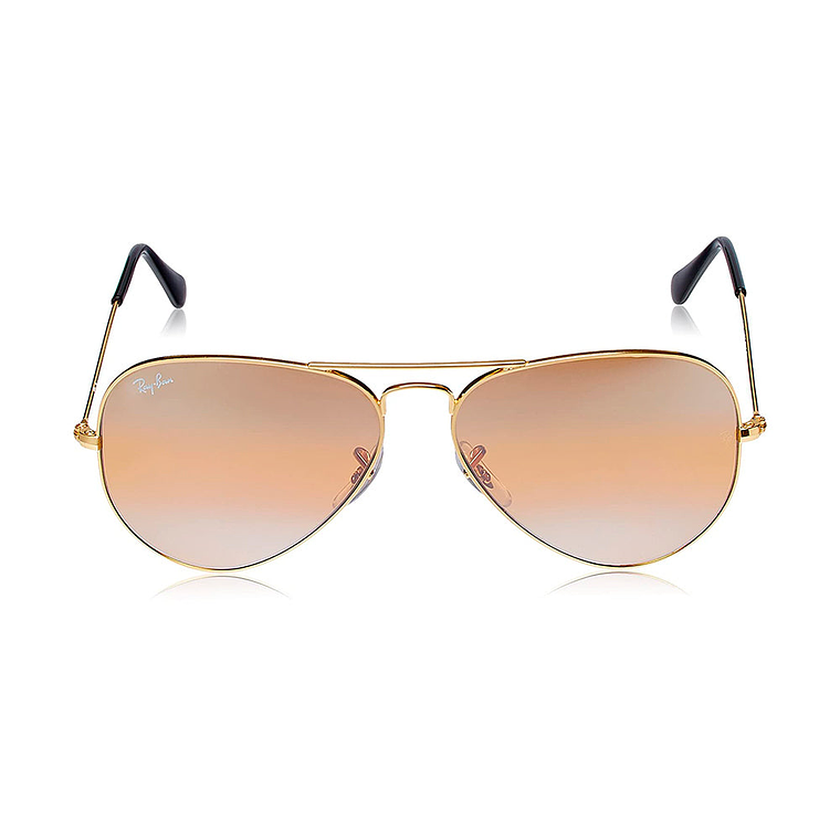 Lentes de Sol Ray Ban Aviador RB3025 001/4F Marron Semi Espejado 58mm  3