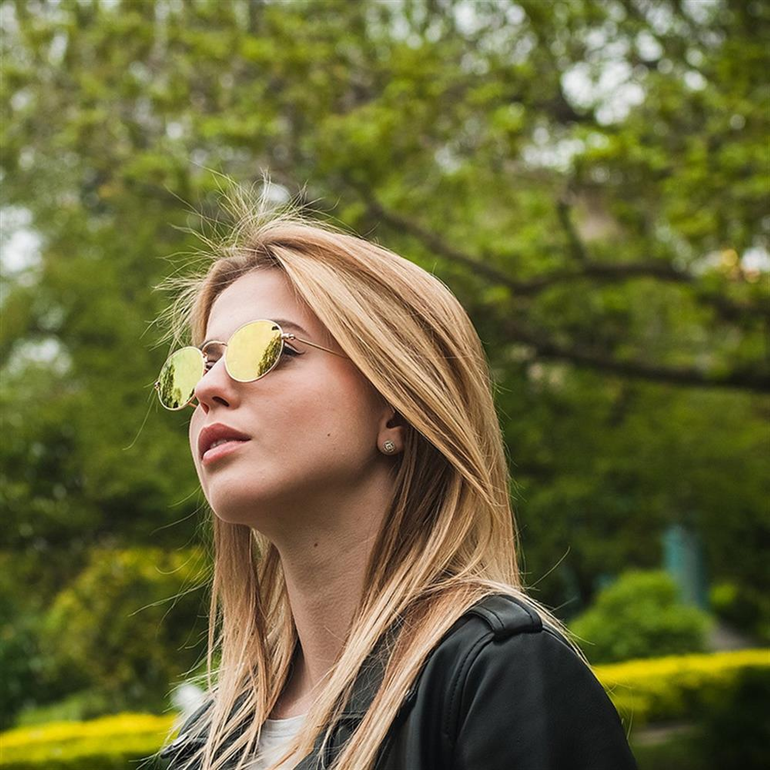 Lentes de Sol Ray Ban Espejado RB3547N 001/93 Color Dorado Talla 51mm 4