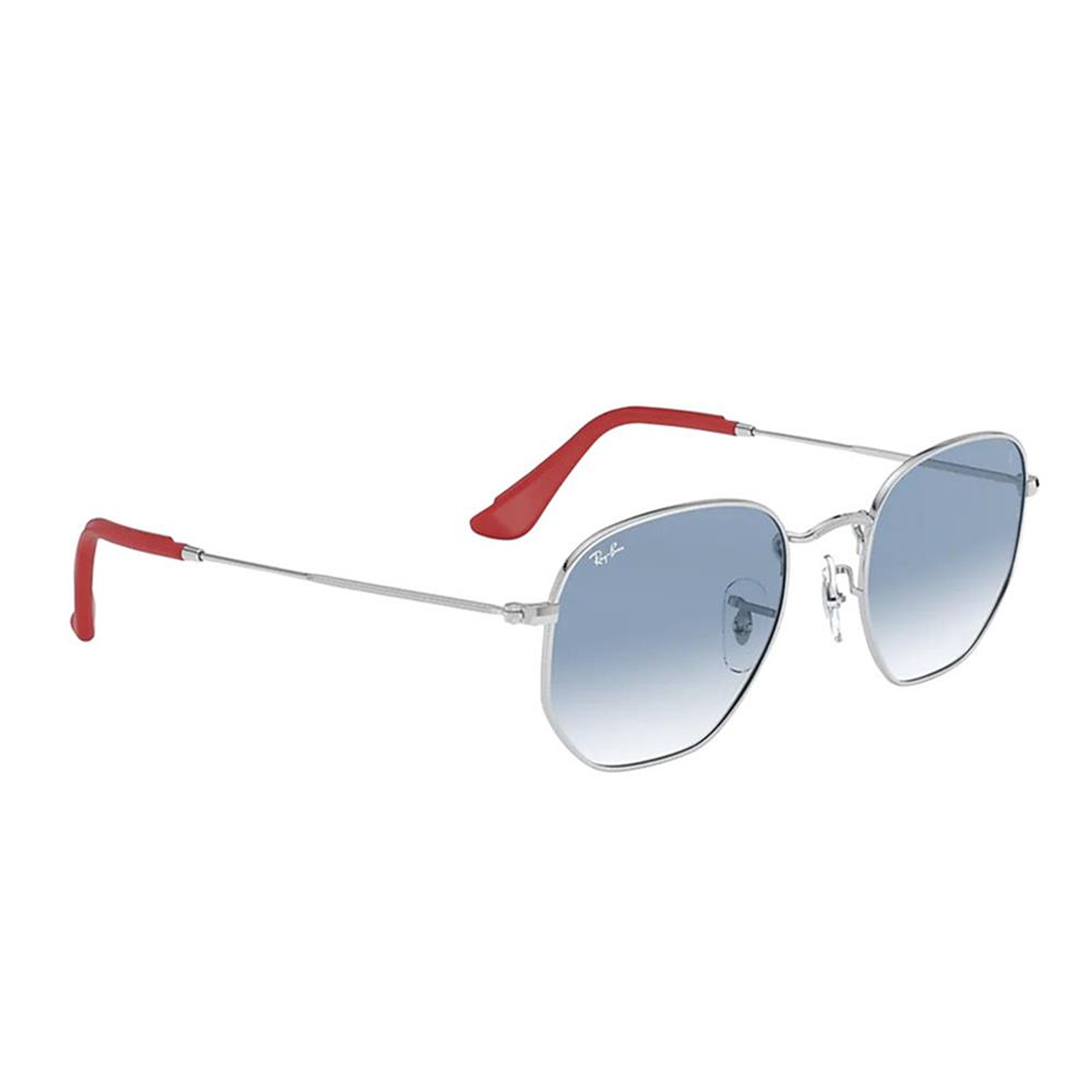 Lentes de Sol Ray Ban Espejado RB3548NM F001/30 Color Celeste Talla 51mm 2