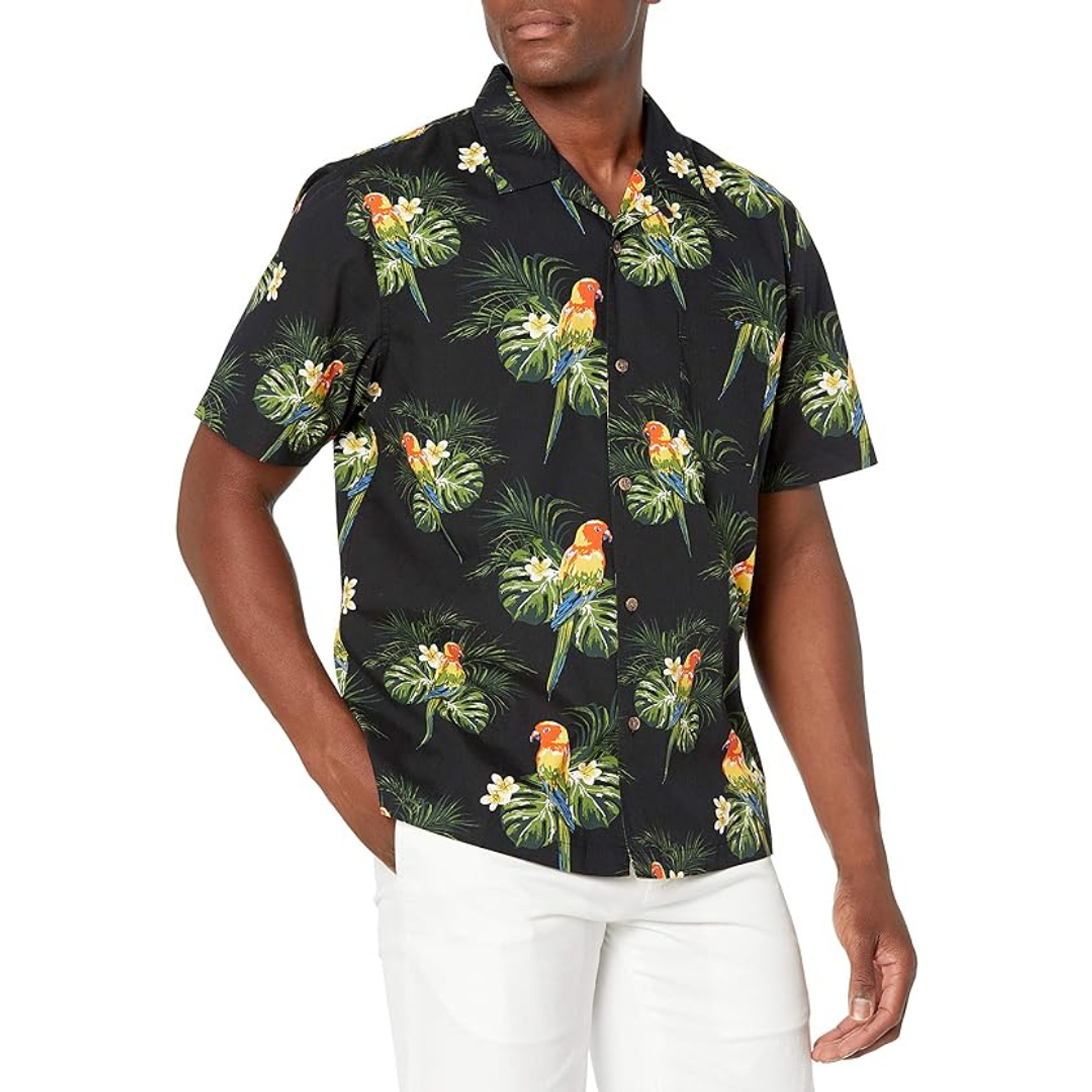 Camisa Hawaiana Tropical 28 Palms Original Talla XS 3