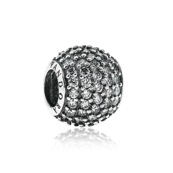 Charm Dije Pandora Original para Mujer 791051CZ Pave Ball Plata 925 1