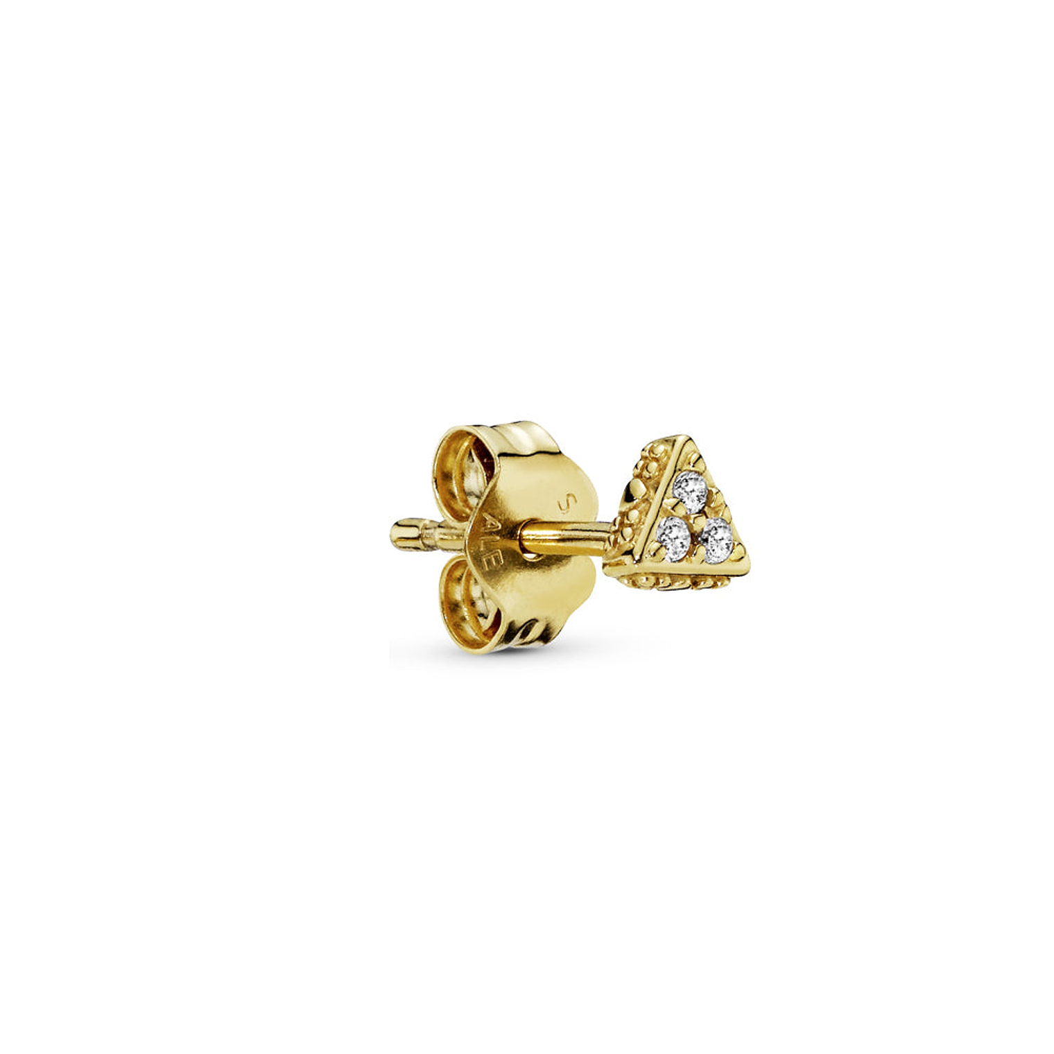 Aretes Pendientes Pandora Triangulo Brillante 268030CZ Plata 925 3