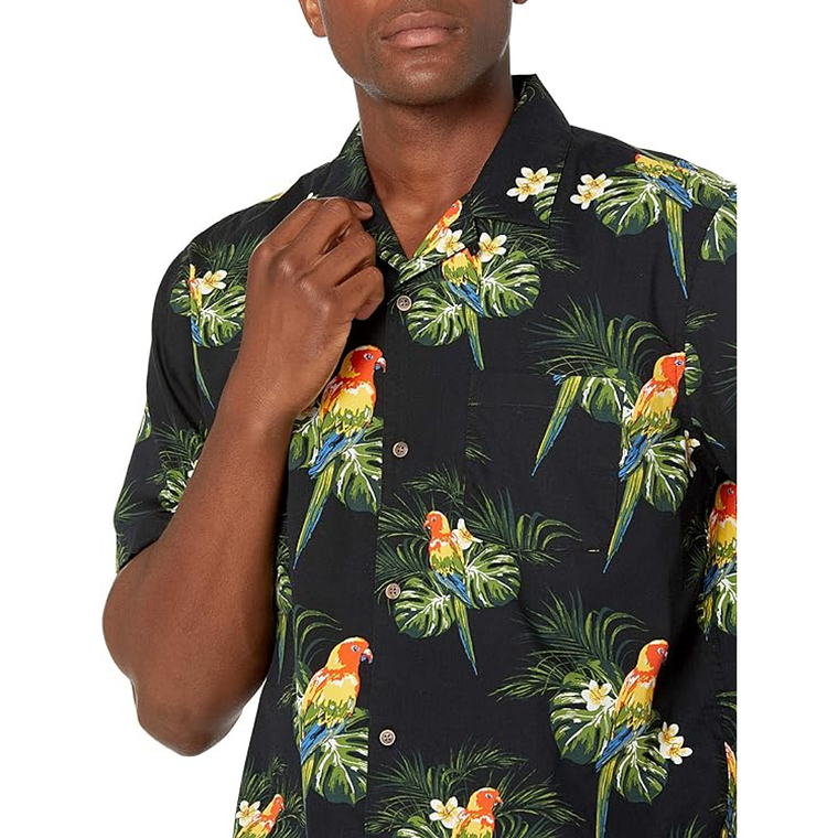 Camisa Hawaiana Tropical 28 Palms Original Talla XS 5