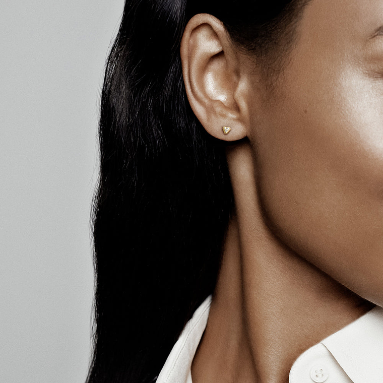 Aretes Pendientes Pandora Triangulo Brillante 268030CZ Plata 925 5