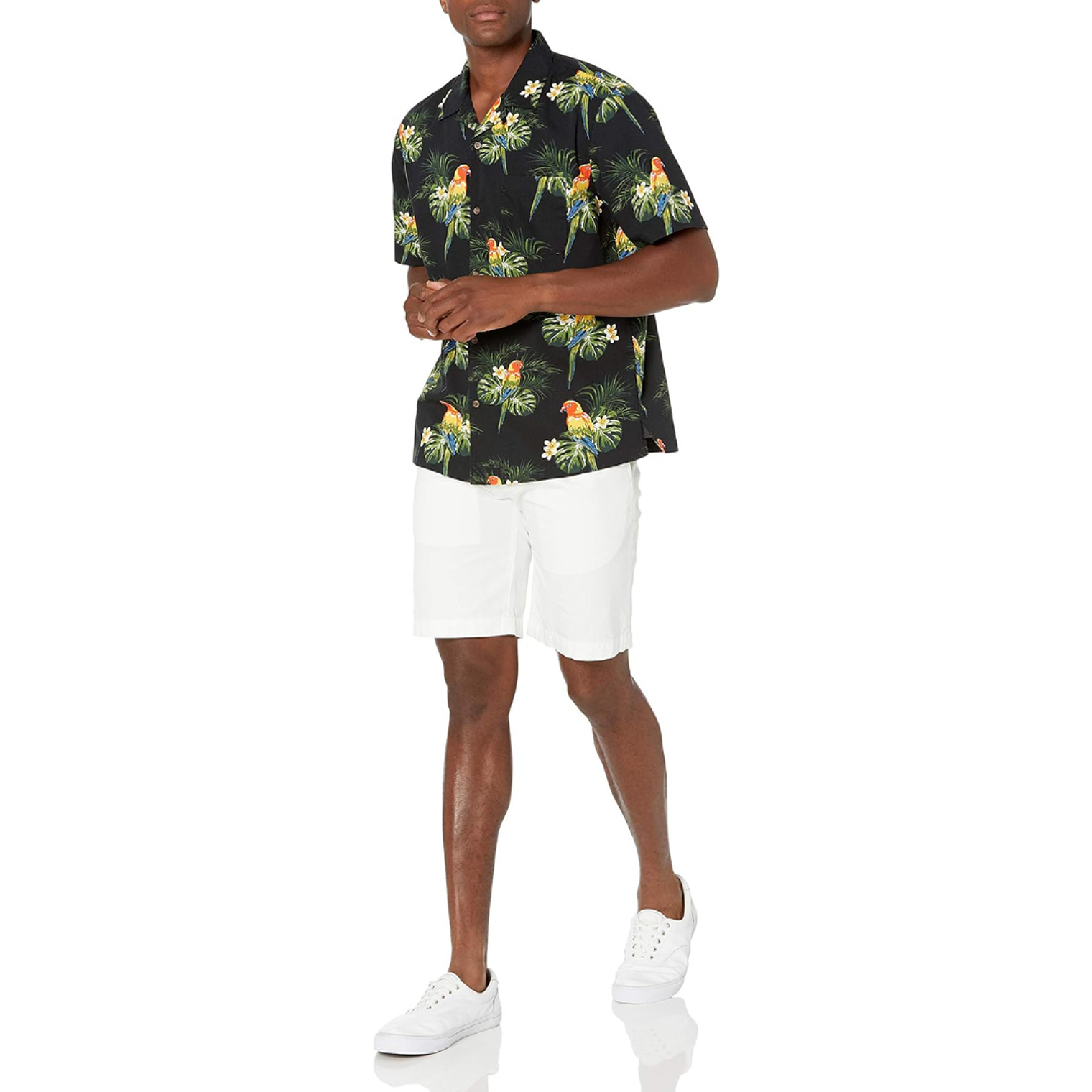 Camisa Hawaiana Tropical 28 Palms Original Talla XS 6