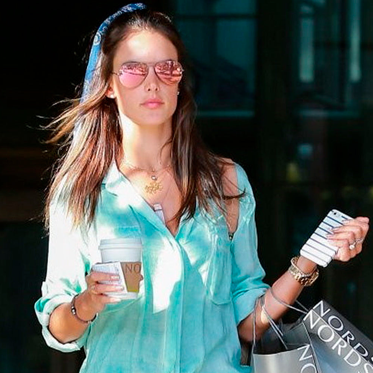 Lentes De Sol Ray Ban Aviador RB3025 019/Z2 Pink Espejado  6