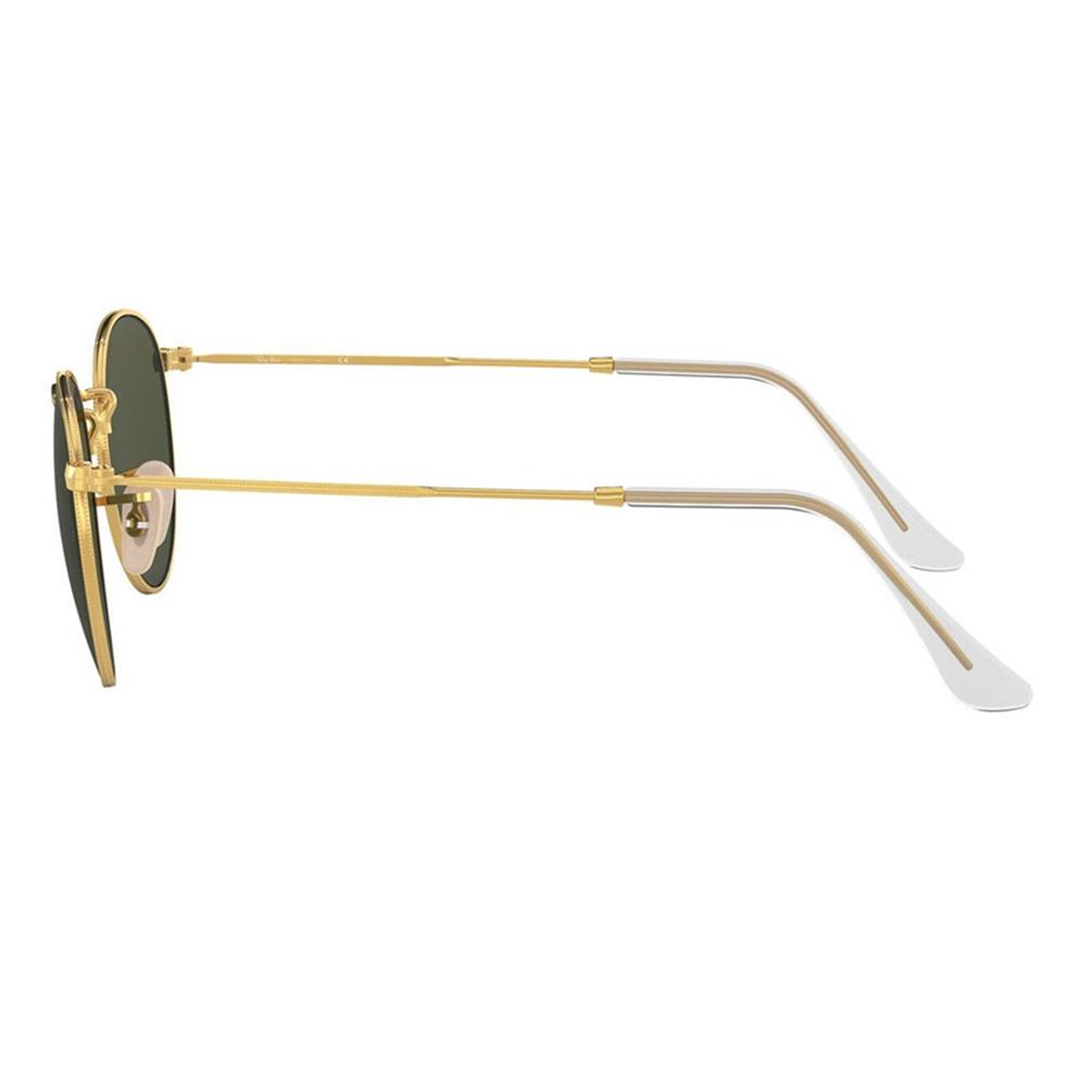 Lentes de Sol Ray Ban Round Metal RB3447 001 Color Dorado Talla 50mm 2