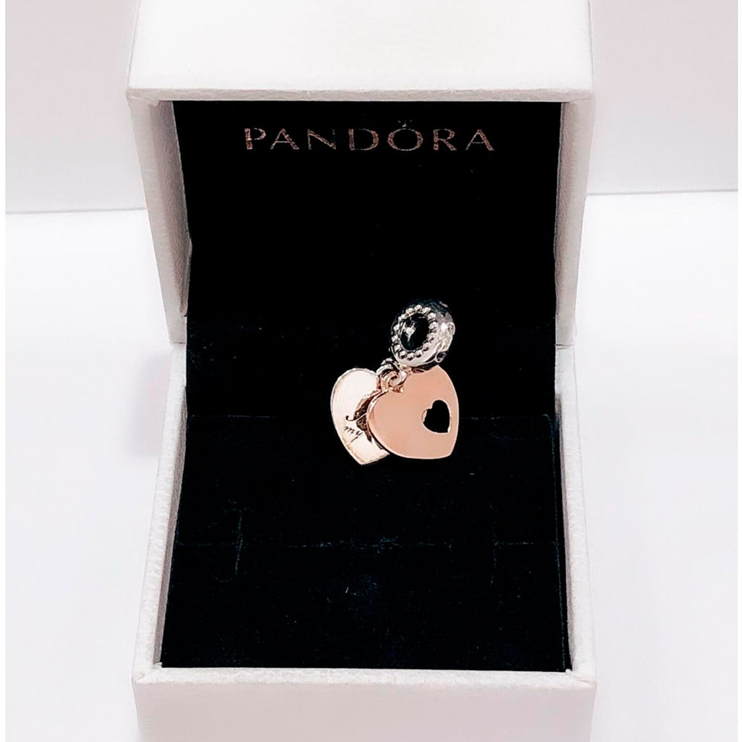 Charm Colgante Pandora Original para Mujer 787235CFP Parte de mi Corazón Plata s925 5