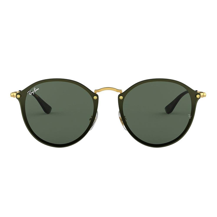 Lentes de Sol Ray Ban Blaze Round RB3574N 001/71 Color Verde Talla 59mm 3
