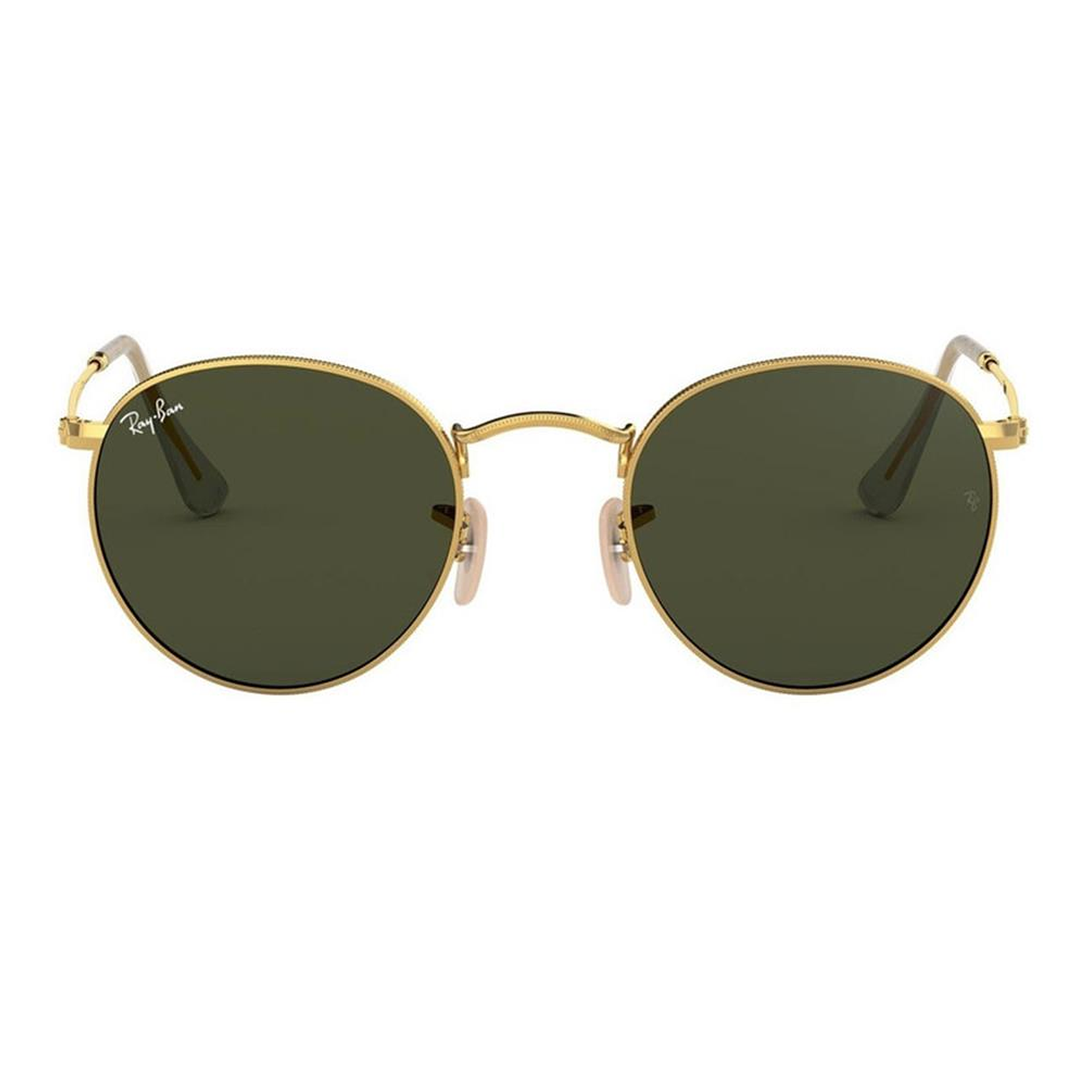Lentes de Sol Ray Ban Round Metal RB3447 001 Color Dorado Talla 50mm 3