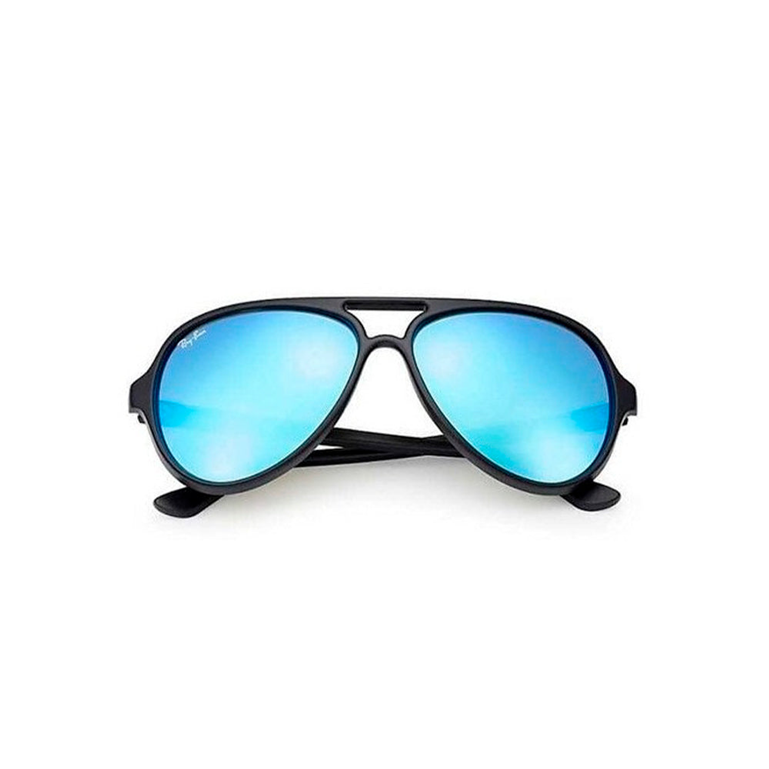 Lentes De Sol Ray Ban Cats 5000 RB4125 601S/17 Azul Espejado 59mm 3