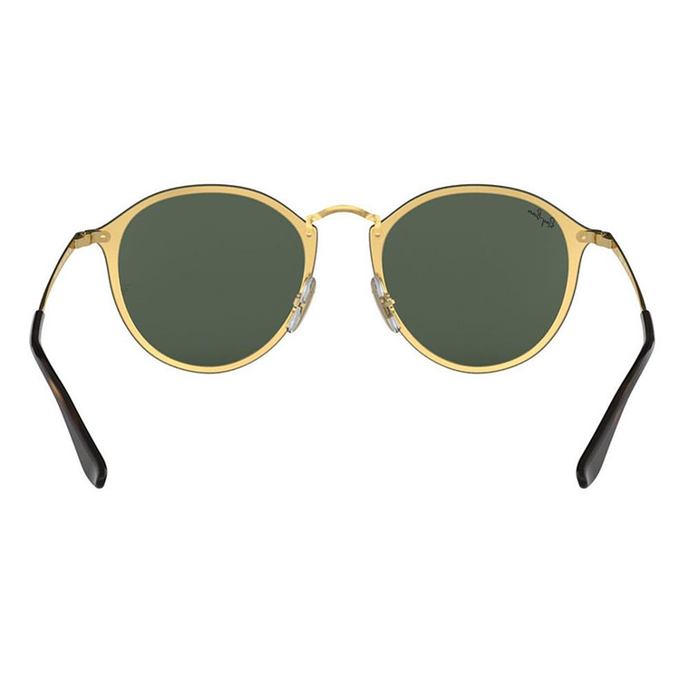 Lentes de Sol Ray Ban Blaze Round RB3574N 001/71 Color Verde Talla 59mm 4