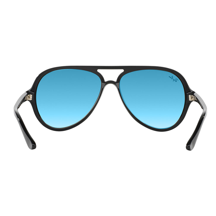 Lentes De Sol Ray Ban Cats 5000 RB4125 601S/17 Azul Espejado 59mm 4
