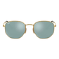 Lentes de Sol Ray Ban Hexagonal Flat RB3548N 001/30 Color Dorado Talla 51mm - Miniatura 3