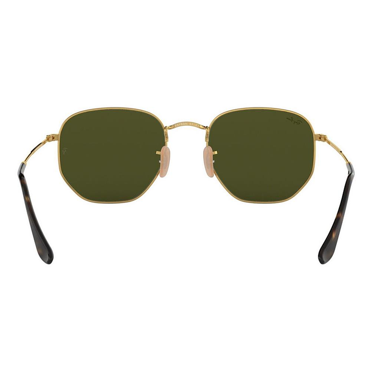 Lentes de Sol Ray Ban Espejado RB3548N 001/30 Color Celeste Talla 51mm 4