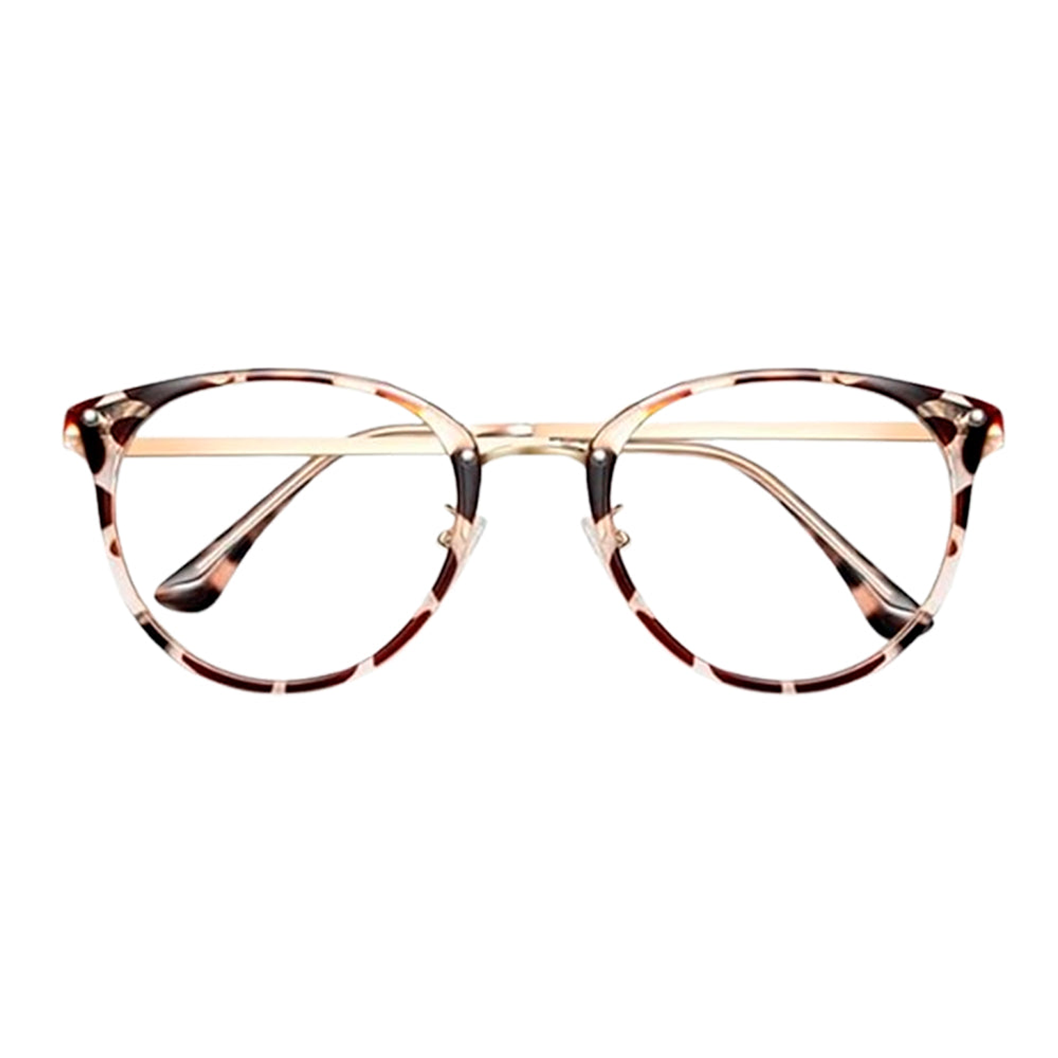 Lentes Oftalmicos Genericos con Bloqueo de Luz KJZZKCJ Color Habana Talla 51mm 2