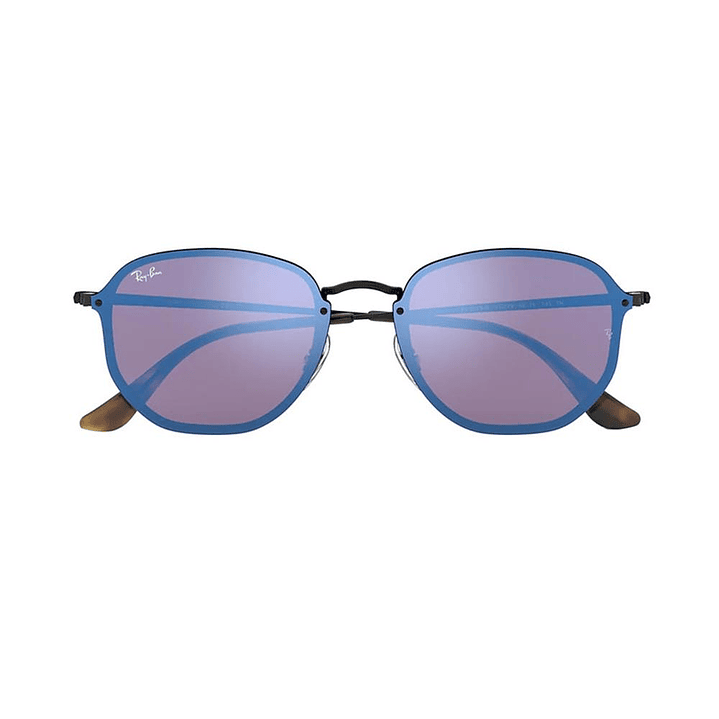 Lentes de Sol Ray Ban Blaze Hexagonal RB3579N 153/7V Color Azul 3