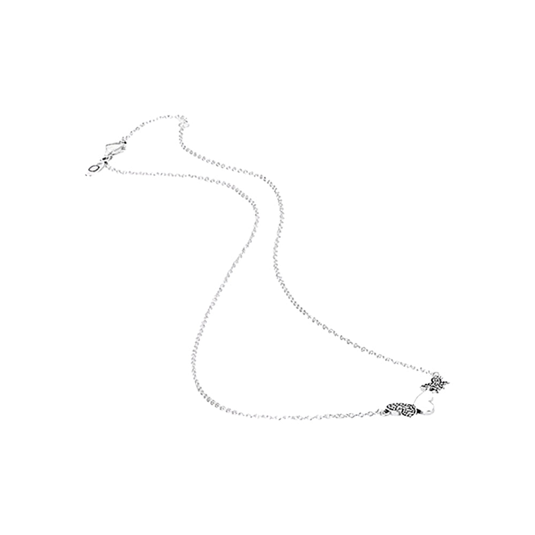 Collar de Cadena Pandora Mariposas Maravillosas Color Plateado 590520CZ en Plata 925 Talla 50cm 3