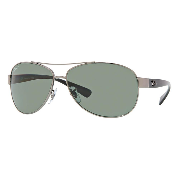 Lentes de Sol Ray Ban Aviador Lifestyle RB3386 004/9A Color Plateado Talla 63mm 1