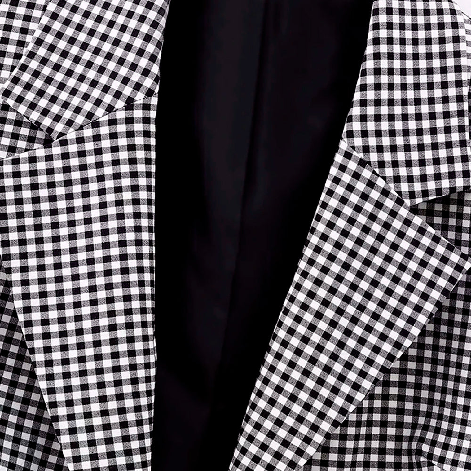 Blazer de Cuadros BE759 Tangada Mujer Talla S 2