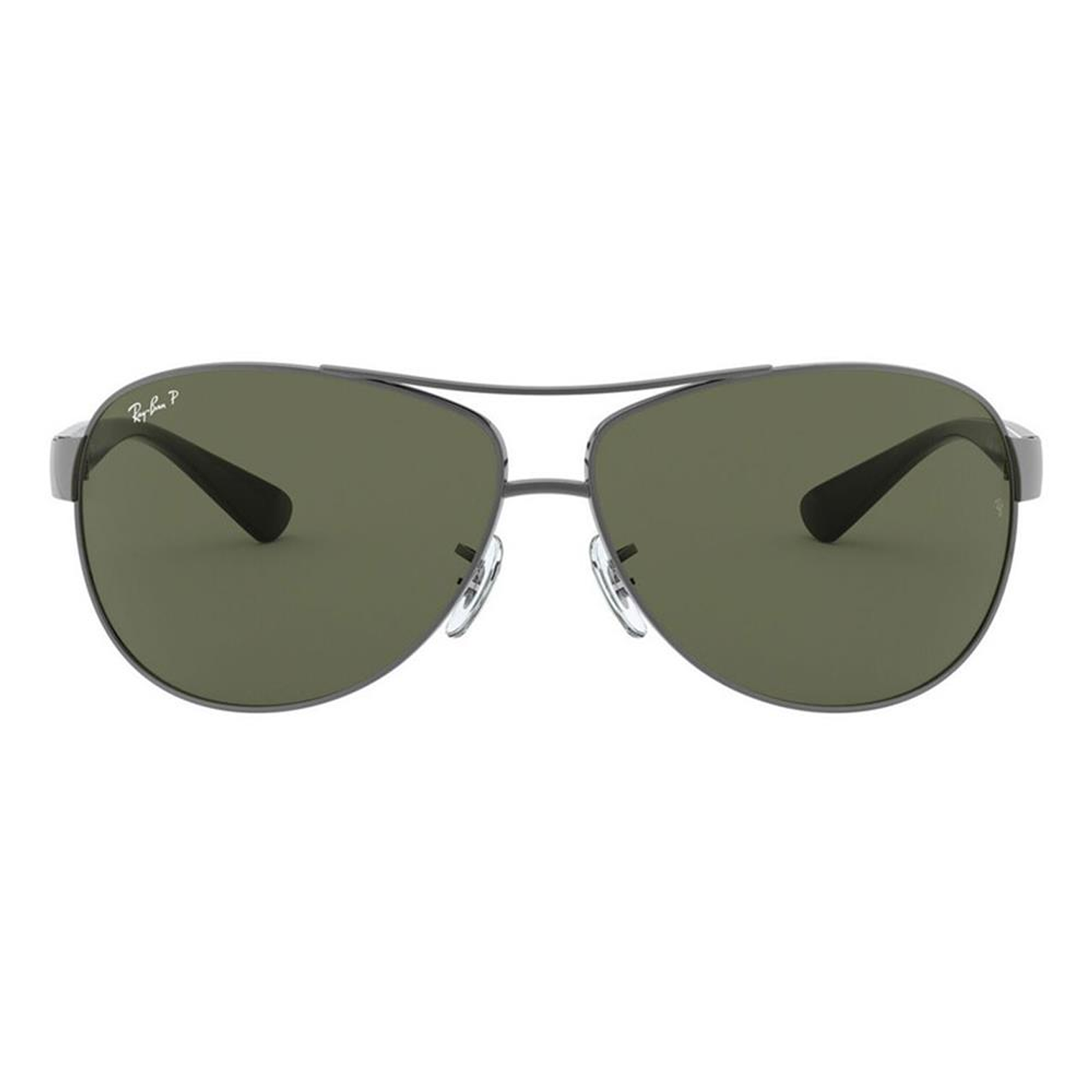 Lentes de Sol Ray Ban Aviador Lifestyle RB3386 004/9A Color Plateado Talla 63mm 3