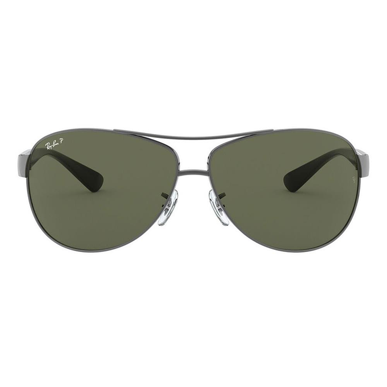 Lentes de Sol Ray Ban Aviador Lifestyle RB3386 004/9A Color Plateado Talla 63mm 3
