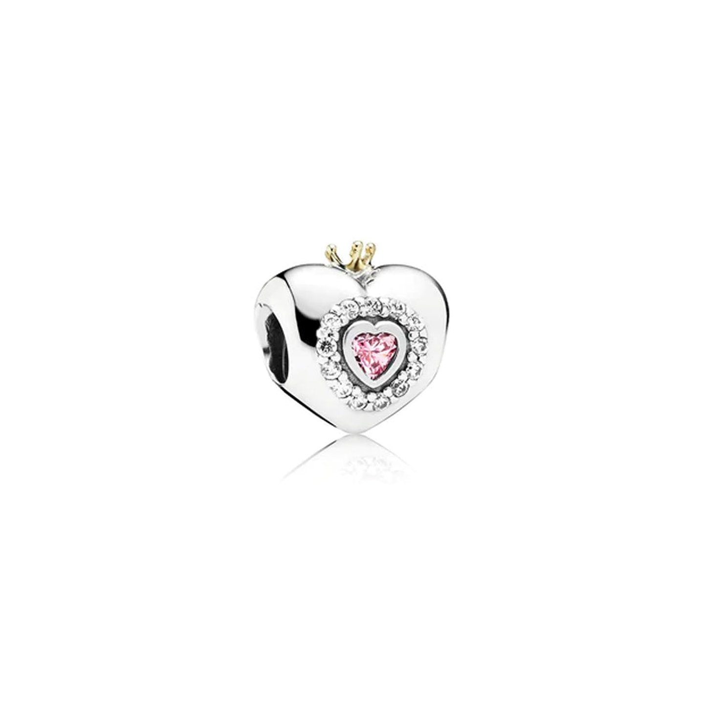 Charm Dije Pandora Original para Mujer 791375PCZ Corazon Princesa Plata s925 1