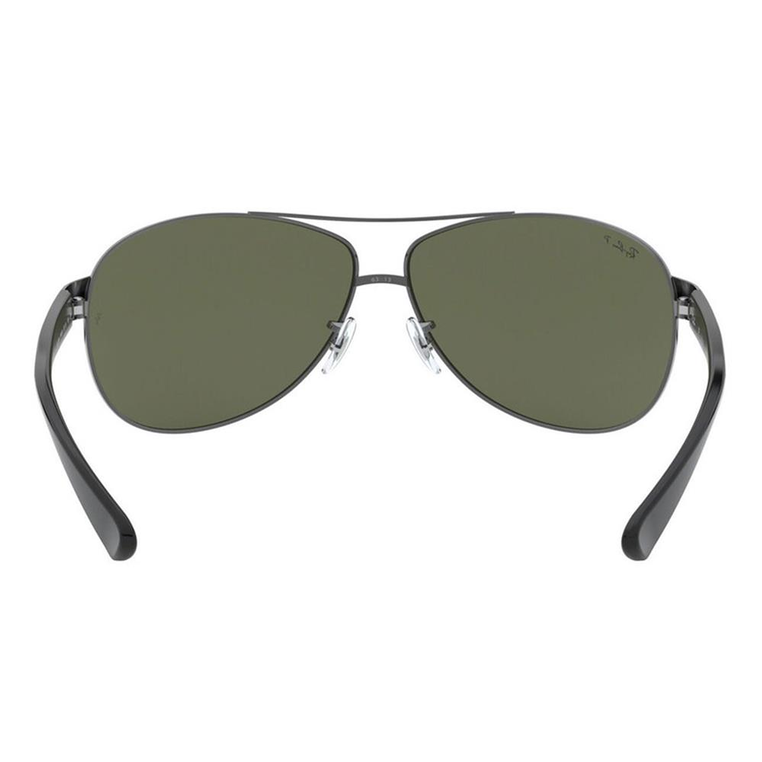 Lentes de Sol Ray Ban Aviador Lifestyle RB3386 004/9A Color Plateado Talla 63mm 4