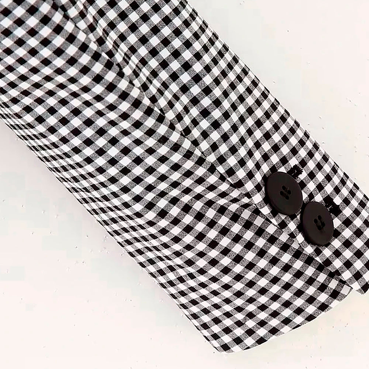 Blazer de Cuadros BE759 Tangada Mujer Talla S 3