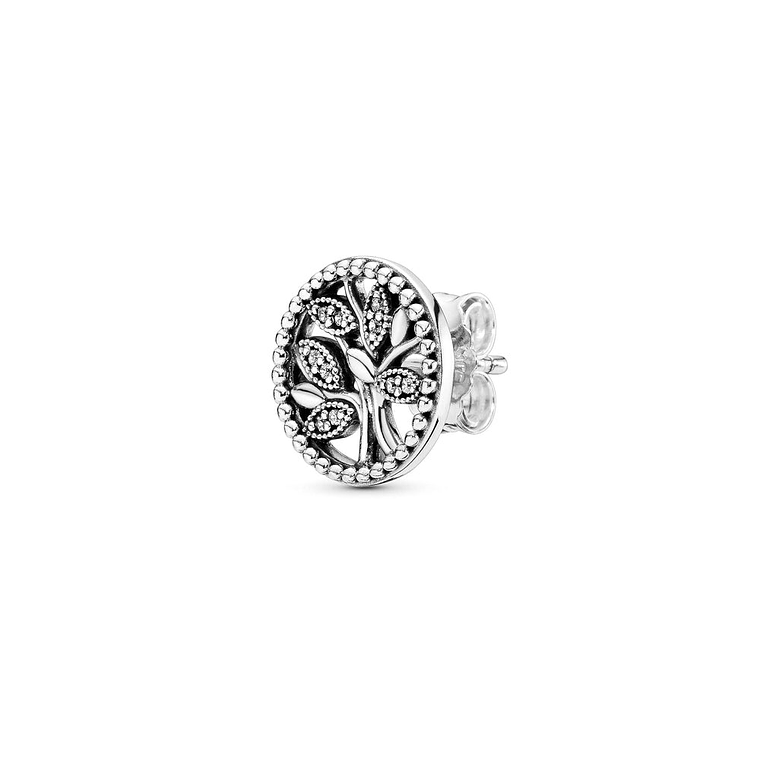 Aretes Pendientes Pandora Arbol de la Vida Circonita Cubica 297843CZ Plata 925 4