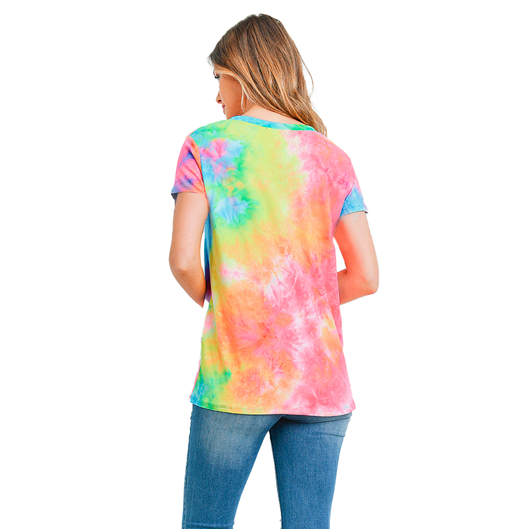 Polo con Diseño MJORI Multicolor Para Mujer Talla M 2