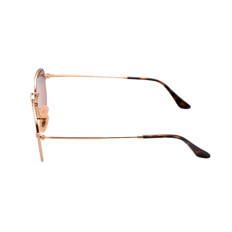 Lentes De Sol Ray Ban Hexagonal Flat RB3548N 001/Z2 Rosado Espejado Talla 51mm 3