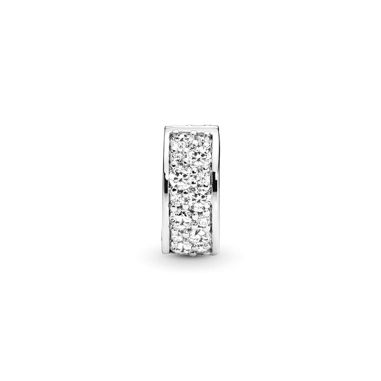 Clip Pandora Original para Mujer 791817CZ Elegancia Brillante Plateada s925 2