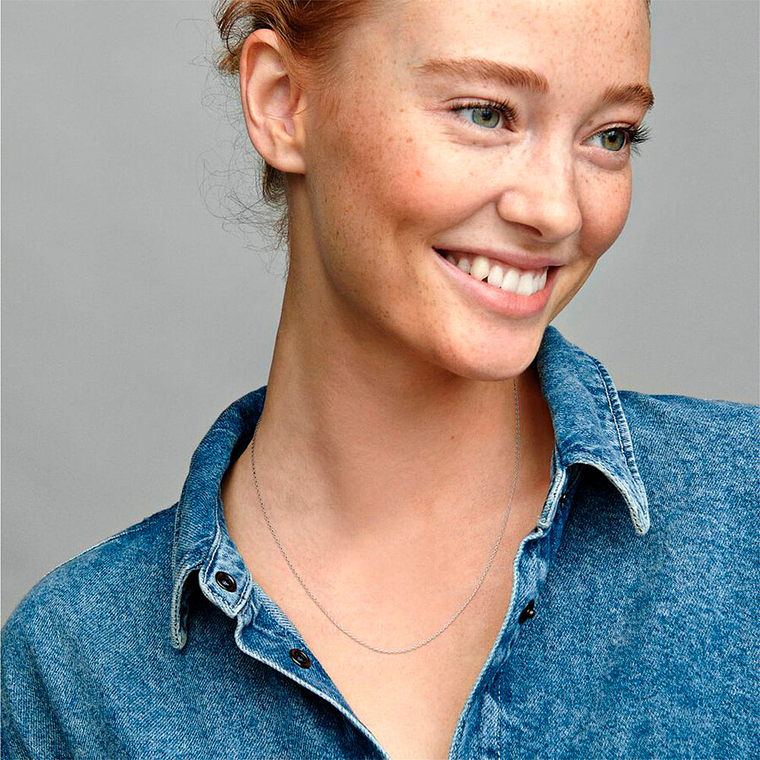 Collar de Cadena Pandora Cadena Clasica 590515 Plata 925 Talla 50cm 5