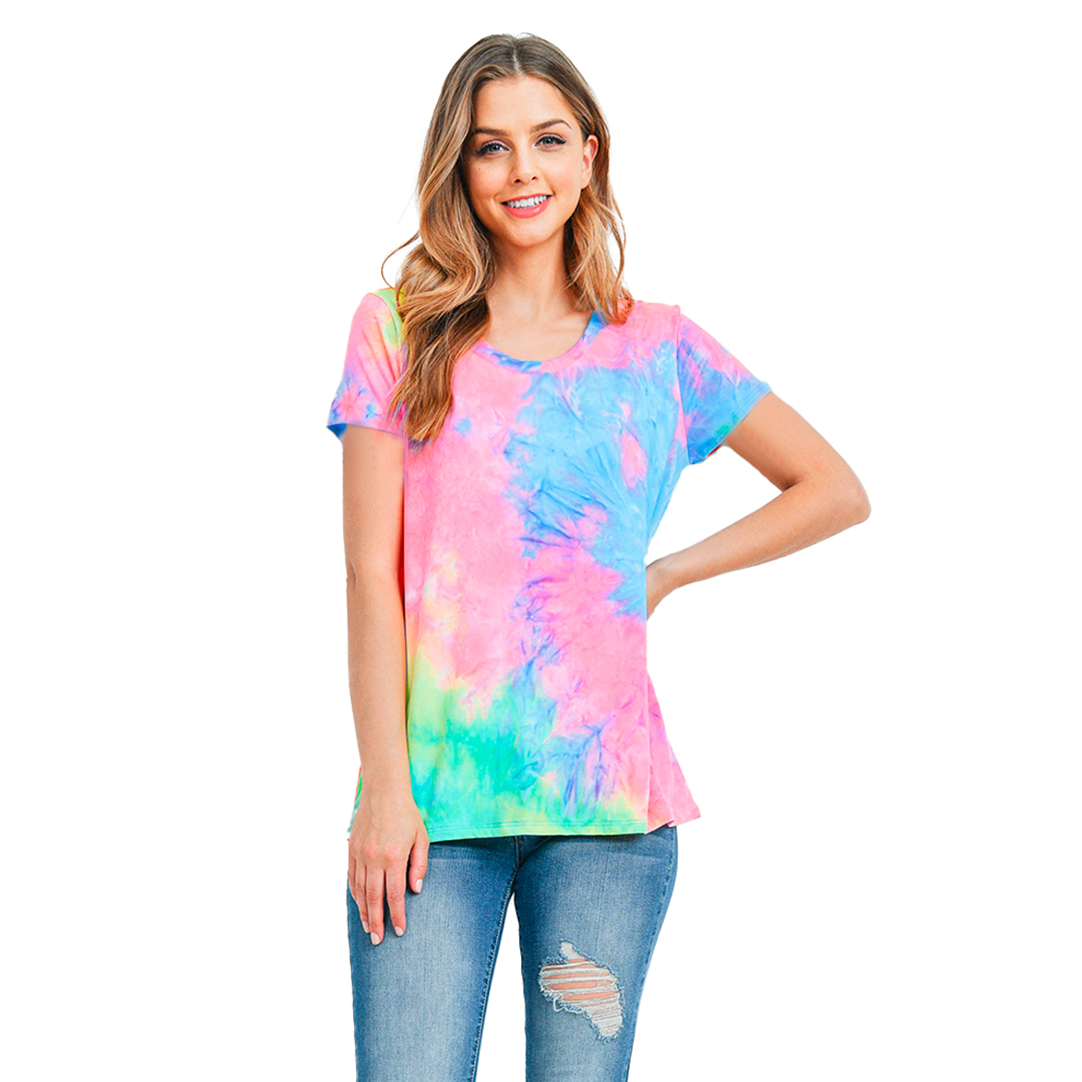 Polo con Diseño MJORI Multicolor Para Mujer Talla M 3