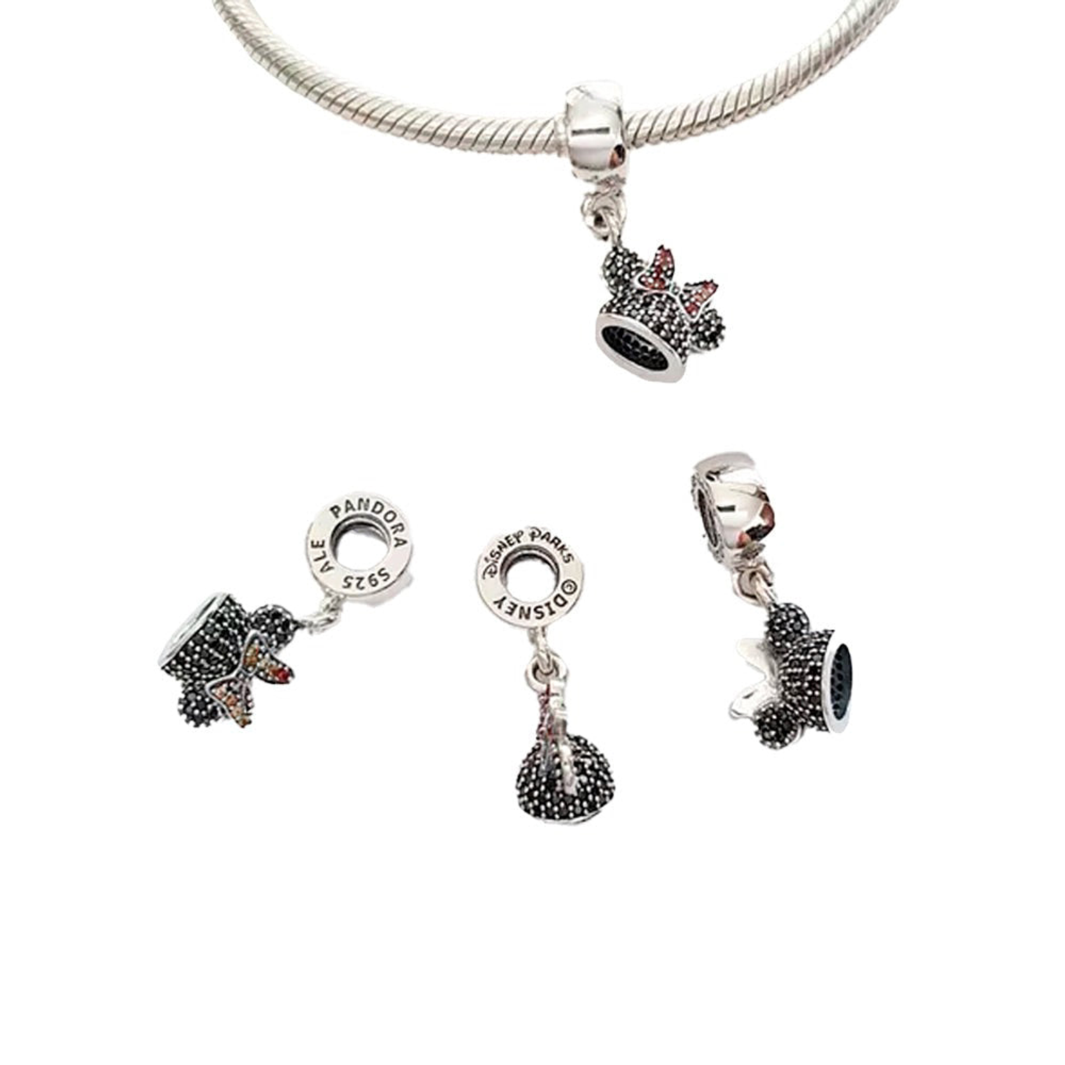 Charm Colgante Pandora Original para Mujer 791478NCK Disney Gorro Orejas Minnie Mouse s925 5