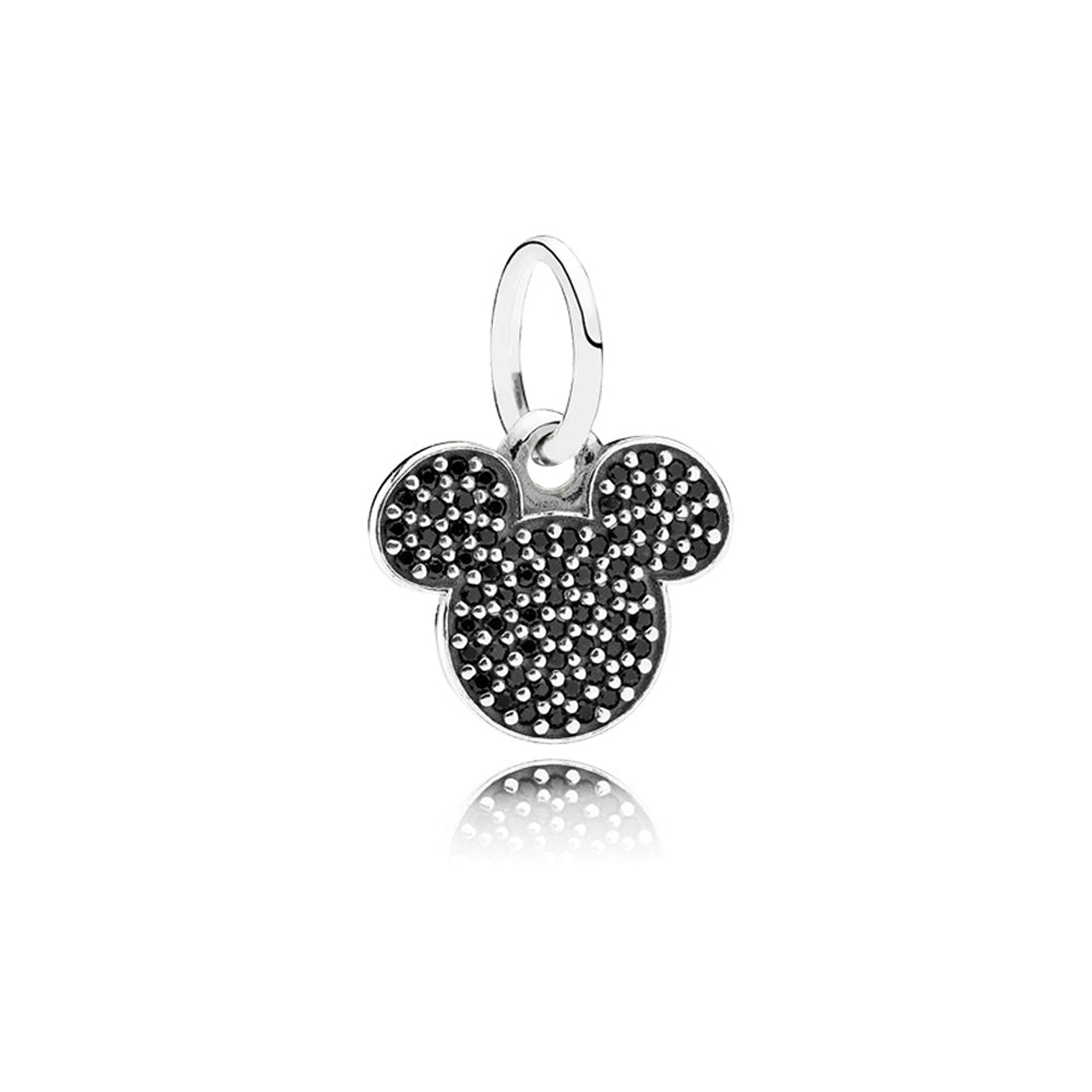 Charm Colgante Pandora Original para Mujer 791446NCK Disney Sparkling Mickey Icon s925 1