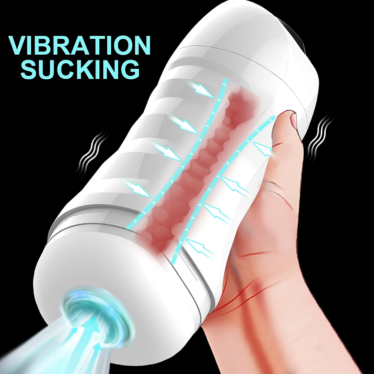 Maquina de masturbacion automatica Masculina Tluda FJB15 En Silicona Medica 5