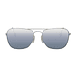 Lentes de Sol Ray Ban Caravan RB3136 003/40 Color Plateado Talla 58mm - Miniatura 3